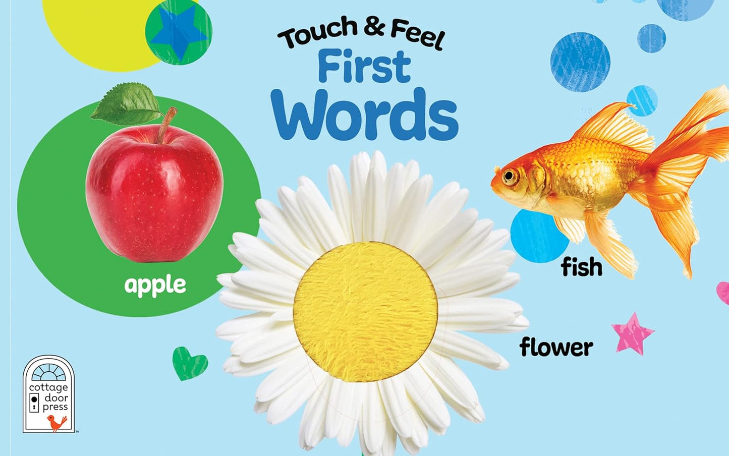 Touch & Feel First Words: Baby & Toddler Touch and Feel Sensory Board Book