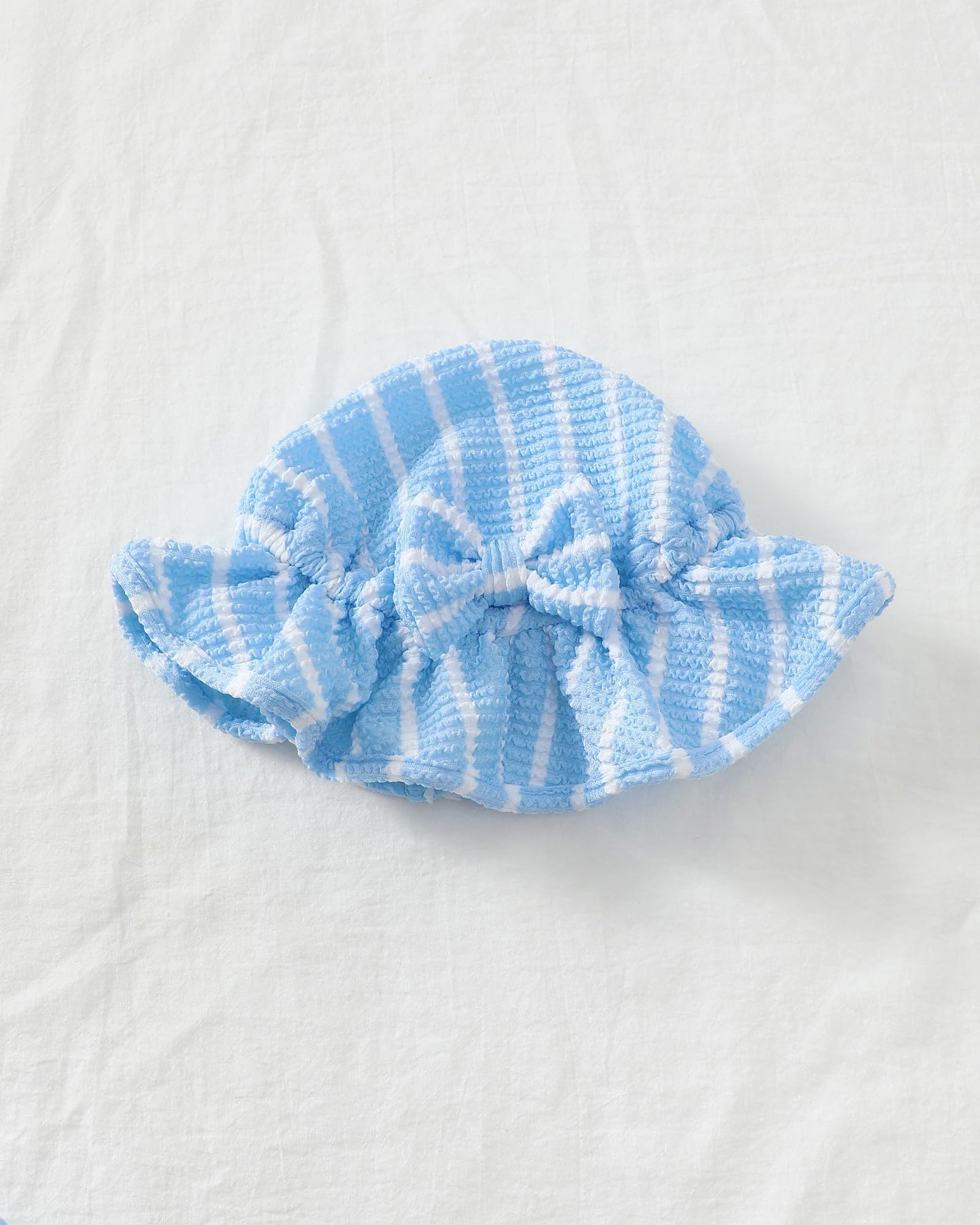 Mioglrie Baby Infant Swimsuit Girl Toddler Bathing Suit Girl Summer Beach Bikini Tankini Swimwear Hat 3-24 Months 2t-5t