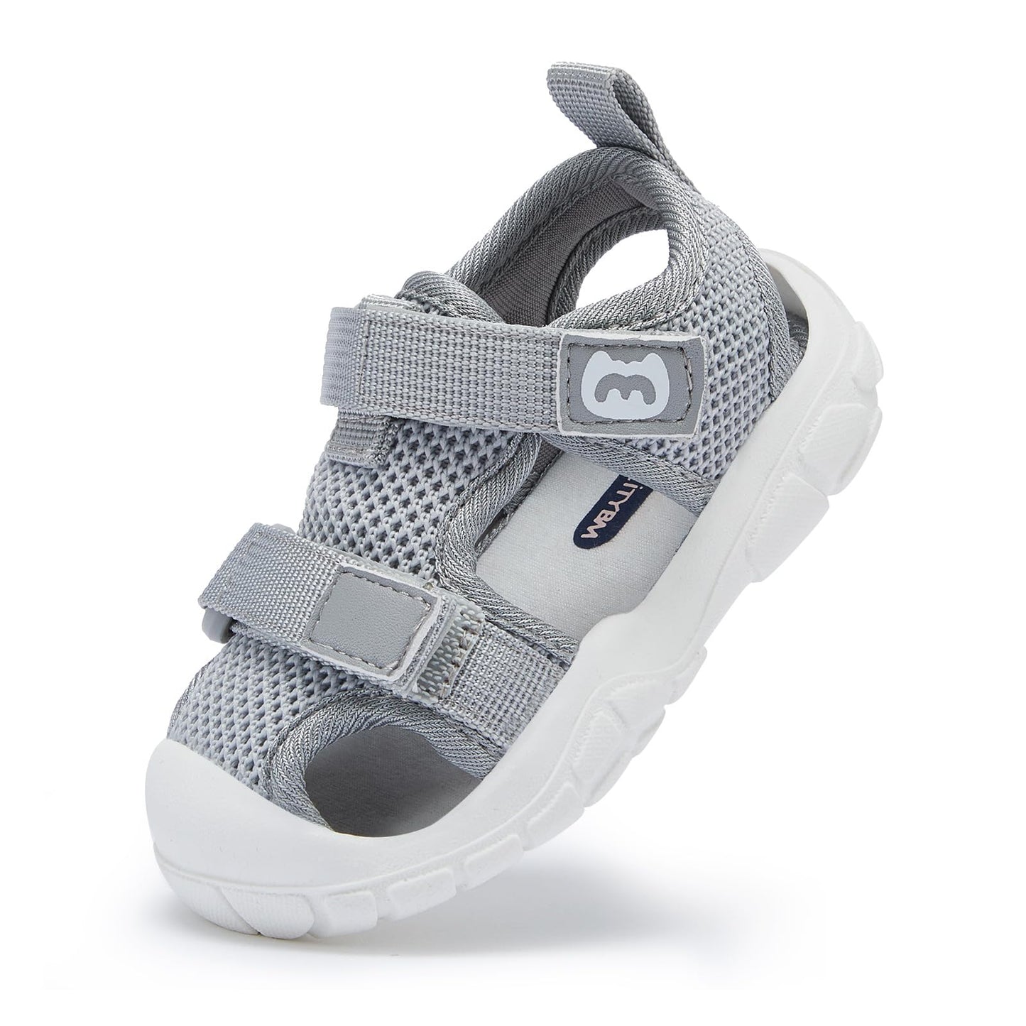 BMCiTYBM Baby Boy Girl Closed Toe Summer Sandals Lightweight Shoes Infant Non-Slip First Walking Sneakers 6 9 12 18 24 Months