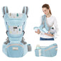 Baby Carrier Newborn to Toddler - Debark Baby Carrier with Hip Seat, 6-in-1 Adjustable Detachable Ergonomic Infant Carrier for Babies from 0-36 Months, Ideal for Baby Travel Essentials (Grey)