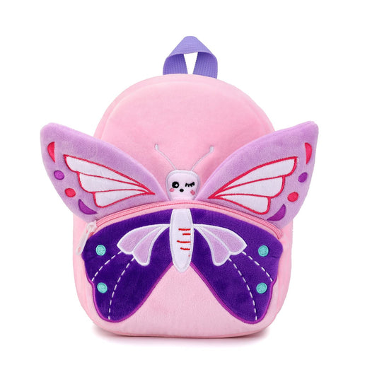 Toddler Backpack for Boys and Girls, Cute Soft Plush Animal Cartoon Mini Backpack Little For Kids 2-6 Years (Cows)