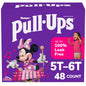 Pull-Ups Girls' Potty Training Pants, Size 4T-5T Training Underwear (38-50 lbs), 56 Count