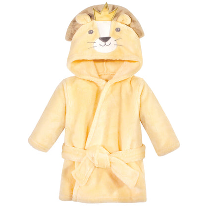 Hudson Baby Unisex Baby Plush Animal Face Bathrobe