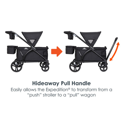 Baby Trend Expedition Stroller Wagon, Liberty Midnight