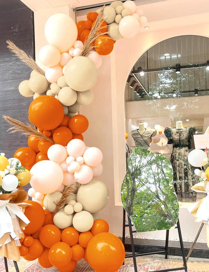 155Pcs Sage Green Arch Kit with Pea Green White Gold Balloons for Baby Shower Bridal Shower Birthday Engagement Wedding Wild One Party Decorations