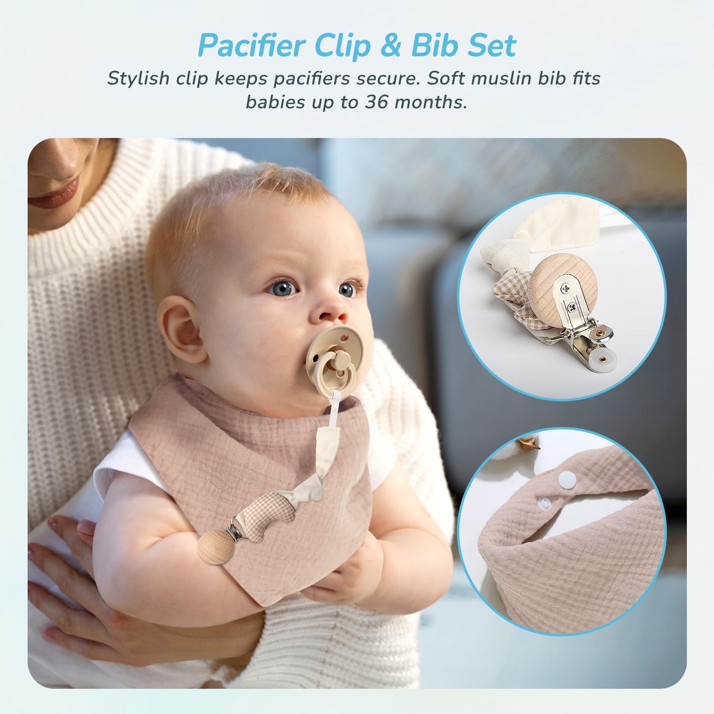 10PCS Baby Gift Set, Baby Gift Basket for Boys Girls, Gender Neutral Gifts, Baby Bath Sets for New Baby, Rattle Swaddle Blanket Baby Gifts for Boys Girls