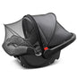 Universal Car Seat Canopy, Baby Car Seat Cover, Mosquito Net with Sunshade & Zipper - Breathable Mesh Infant Bug Net for Baby | Elastic Edge, Portable & Machine Washable