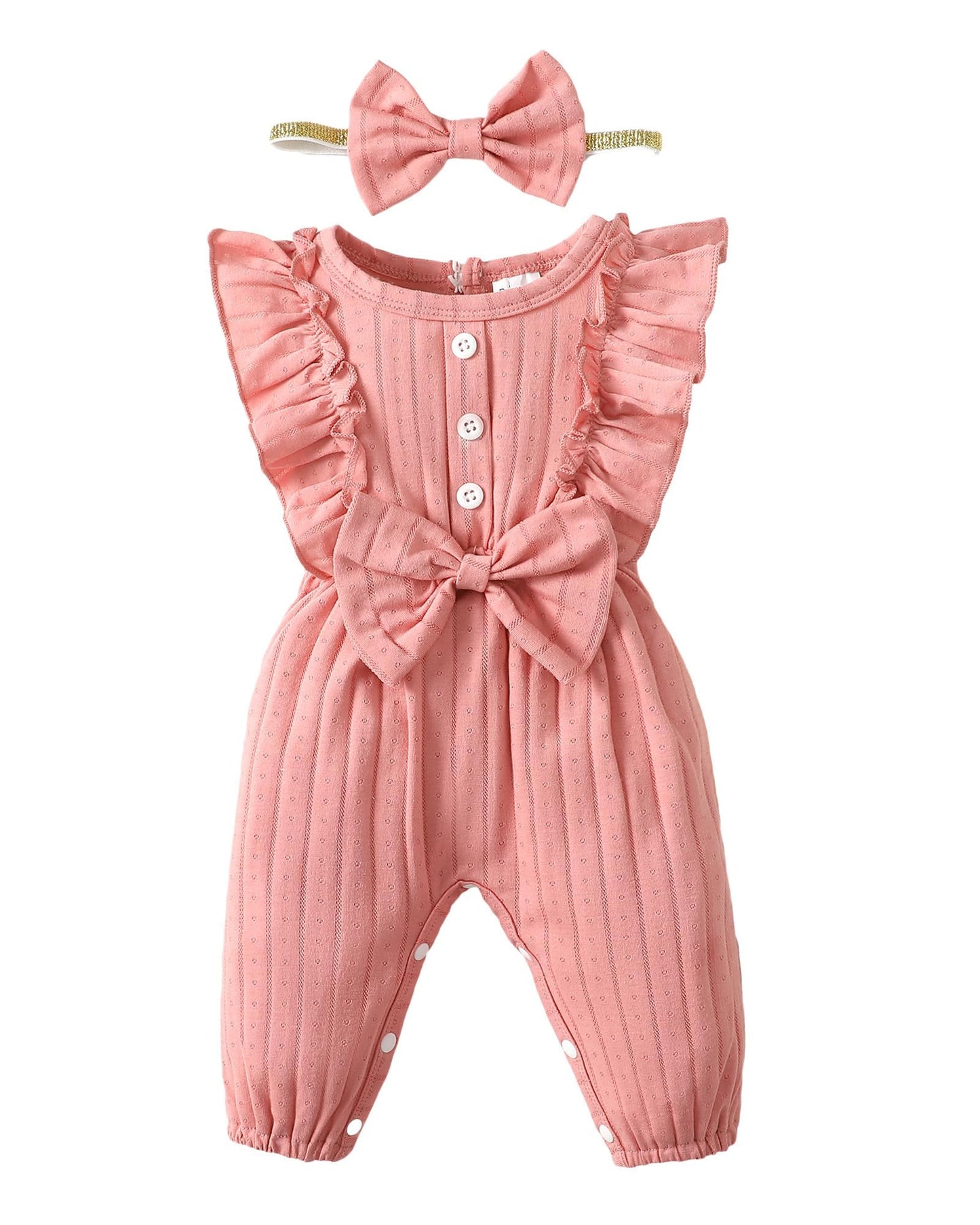 Mioglrie Newborn Baby Girl Clothes One Piece Jumpsuits Clothes Short Sleeve Rompers Summer Clothes for Baby