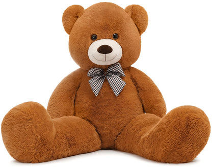 51 inch Big Teddy Bear Cute Giant Stuffed Animals Soft Plush Toy for Girlfriend Kids for Birthday Christmas Valentine's Day