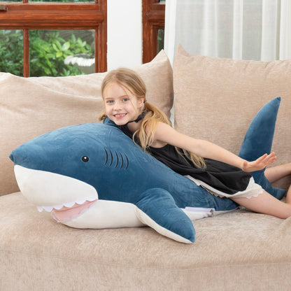 MorisMos Giant Alligator Stuffed Animal, 67inch Soft Large Alligator Plush Toy, Big Stuffed Crocodile Gifts for Kids Boys Girls