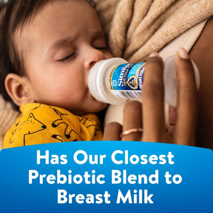 Similac 360 Total Care Infant Formula, Has 5 HMO Prebiotics, Our Closest Prebiotic Blend to Breast Milk, Non-GMO, Baby Formula, Ready to Feed, 8-fl-oz Bottle, Pack of 24