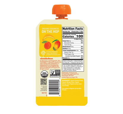 Peter Rabbit Organics Fruit Vegetable, Squeezable Pouches, 4 Ounce (Pack of 18)