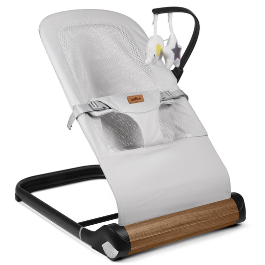 Baby Bouncer Chair - Comfortable Support for Your Little One's Blissful Moments (Normal, Black)