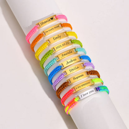 Personalized Baby Bar Bracelet : 18K Gold Plated Custom Name ID Plate Bracelet for Children Toddler from Mom, Engraved Kid Name for Daughter Son, New Born Birthday Gift,Adjustable,Nickel free