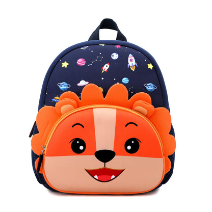 Toddler Backpack Neoprene Zoo Kids Casual Backpack Water Resistance Kindergarten Preschool Bags for Little Boys Girls (Giraffe)