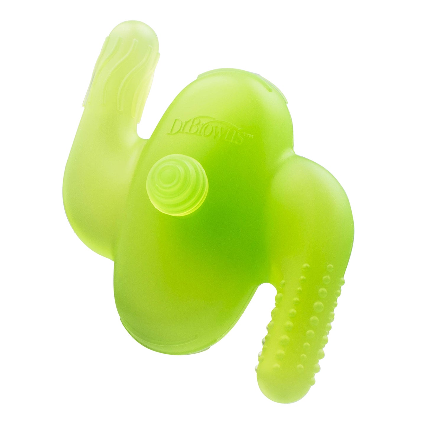 Dr. Brown's AquaCool Water-Filled Baby Teether, Cools & Massages Sore Gums, BPA Free, Pineapple and Apple, 2 Pack, 3m+