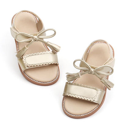 Felix & Flora Toddler Girl Sandals - Little Girl Easter Summer Dress Shoes Lightweight Open Toe Beach Holiday.