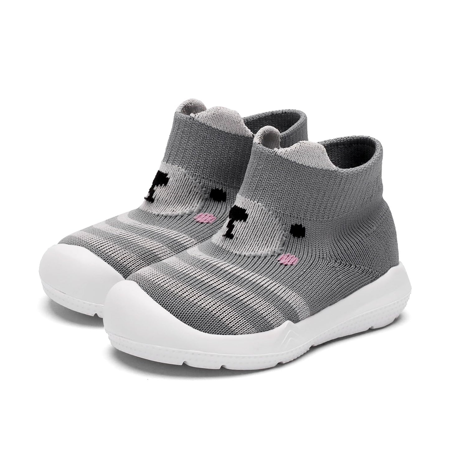 Engtoy Baby Shoes & Socks - Non-Slip Breathable Slippers with Soft Rubber Sole - Baby Boys & Girls Slip On Sneakers