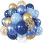White Sand Gold Balloons Set, 12 Inch Double Stuffed Blush Beige Boho Party Balloons with Metallic Chrome Gold Neutral Cream Nude Latex Balloon for Birthday Baby Bridal Shower Wedding Party Decoration