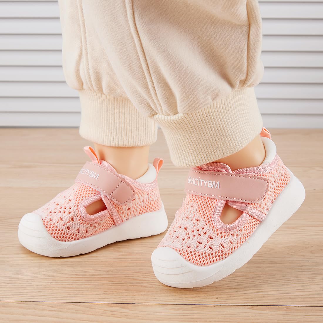 BMCiTYBM Baby Girls Boys Sandals Infant Toddler Summer Shoes Non-Slip 6-24 Months