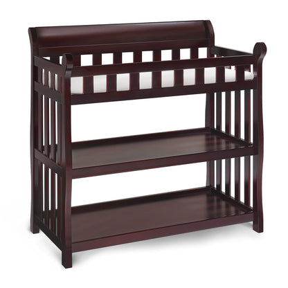 Delta Children Eclipse Changing Table with Changing Pad, White