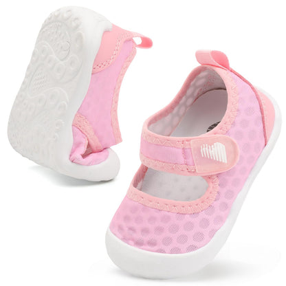 BARERUN Toddler Water Shoes Barefoot Water Shoes for Kids Baby Wide Aqua Socks with Arch Support Quick-Dry Breathable Boys Girls Sandals Walking Shoes for Beach Swim Pool Shoes