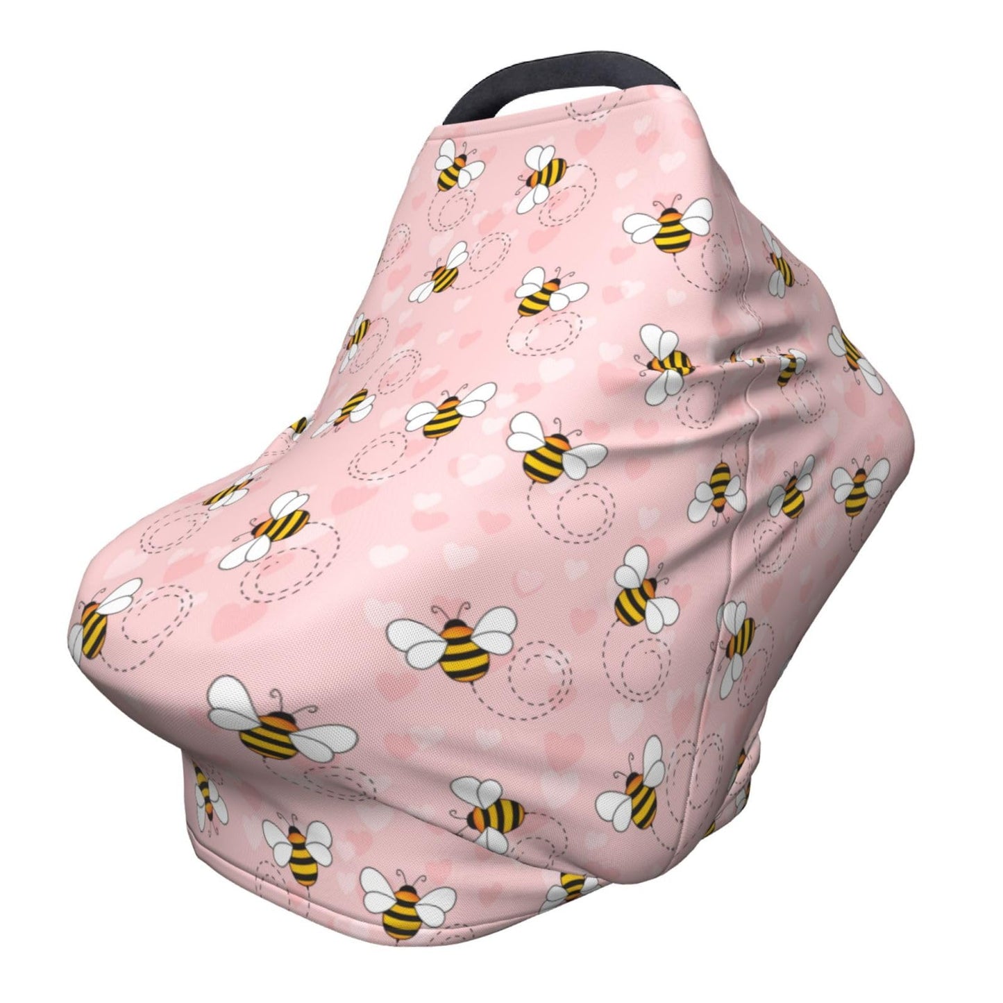 Cute Butterfly Baby Stuff Car Seat Covers Baby Multi-Use Car Seat Canopy Carrier Cover, Breathable Breastfeeding Cover Boys & Girls