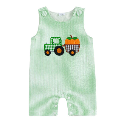 YINGISFITM Newborn Baby Boy Clothes Sailboat Overalls Sleeveless Jumpsuit Infant Bodysuit Toddler Outfits