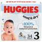 Huggies Size 1 Diapers, Snug & Dry Newborn Diapers, Size 1 (8-14 lbs), 38 Count, Packaging May Vary
