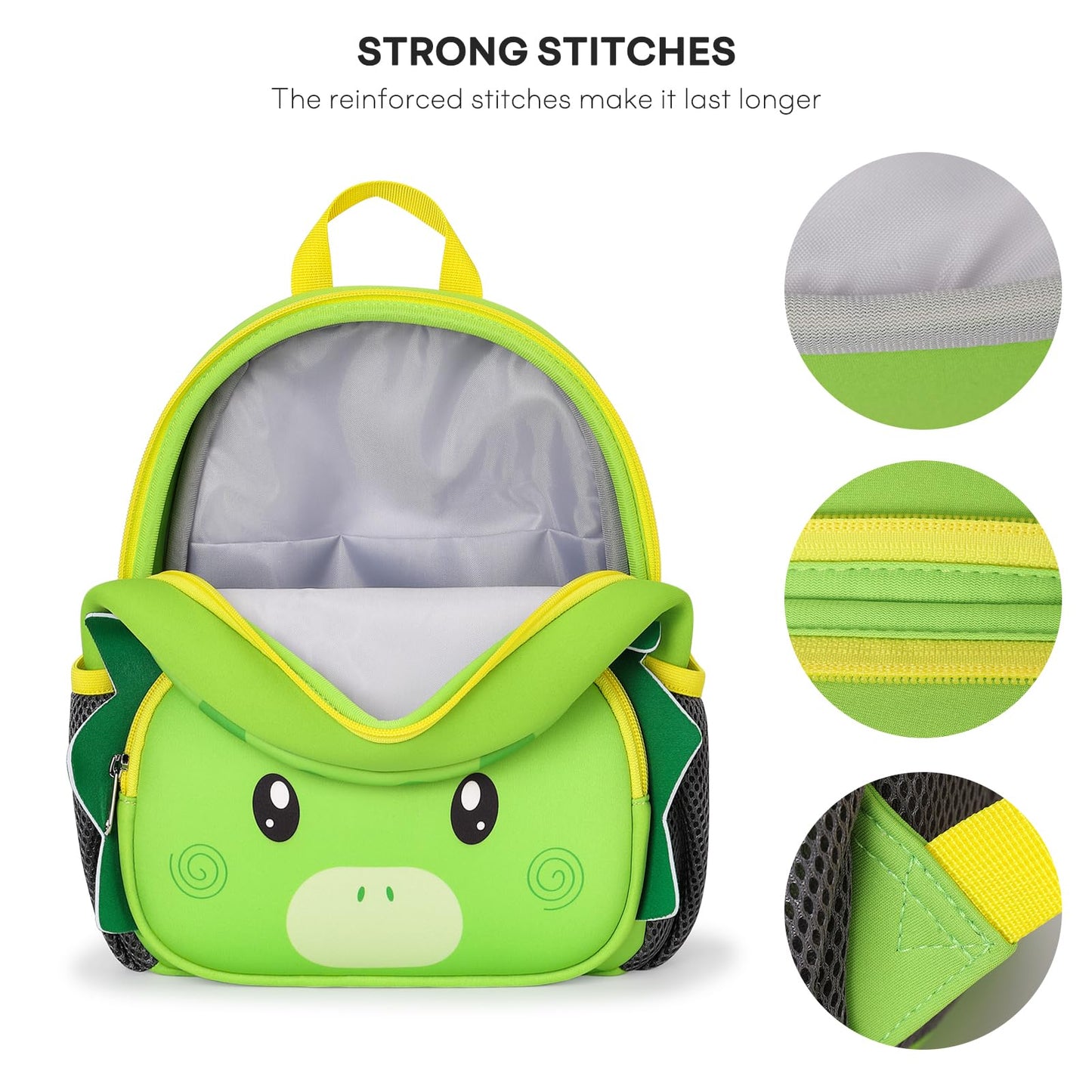 mibasies Toddler Backpacks for Girls 2-4: Baby Preschool Backpack - Kids Unicorn Backpack for Boys Girls - 12inch Mini School Bag