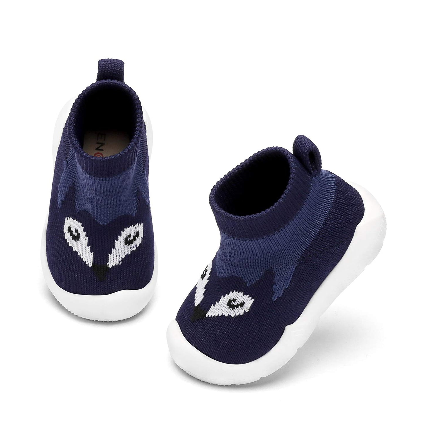 Engtoy Baby Shoes & Socks - Non-Slip Breathable Slippers with Soft Rubber Sole - Baby Boys & Girls Slip On Sneakers