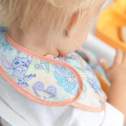 Bumkins Disney Bibs for Girl or Boy, SuperBib Baby and Toddler 6-24 Months, Essential Must Have for Eating, Feeding, Baby Led Weaning, Mess Saving Waterproof Soft Fabric, 3-pk Pooh Bear and Friends