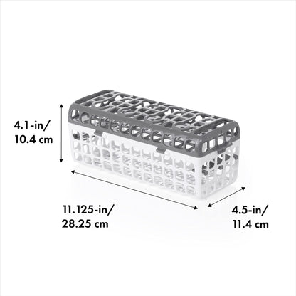 OXO Tot Dishwasher Basket for Bottle Parts & Accessories, Teal, 1 Count (Pack of 1)