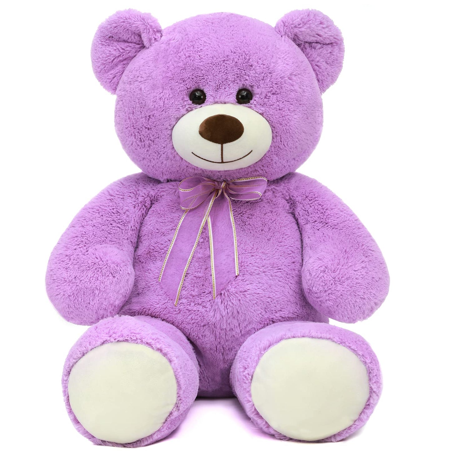 51 inch Big Teddy Bear Cute Giant Stuffed Animals Soft Plush Toy for Girlfriend Kids for Birthday Christmas Valentine's Day