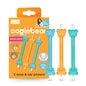 oogiebear: Baby Nose Cleaner & Ear Wax Removal Tool - Safe Booger & Earwax Removal for Newborns, Infants, Toddlers - Dual-Ended - Essential Baby Stuff, Diaper Bag Must-Have, with CASE