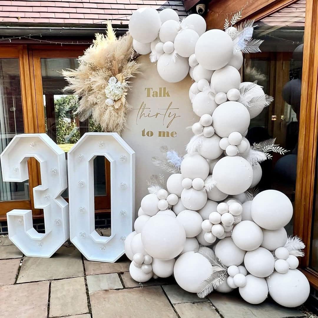 Double Stuffed Nude Balloon Garalnd Blush Beige Balloons Cream Brown Balloon Arch Kit Different Sizes Ivory Latex Balloons For Neutral Baby Shower Gender Reveal Birthday Boho Party Decorations