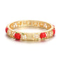 Ethlyn Gold Plated Colorful Openable Kids Baby Girls Bangles Bracelets Birthday Christmas Gifts Birthday Presents for children