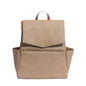Freshly Picked Classic II Diaper Bag Backpack, Wipeable Vegan Leather With Changing Pad (Sage Green V2)