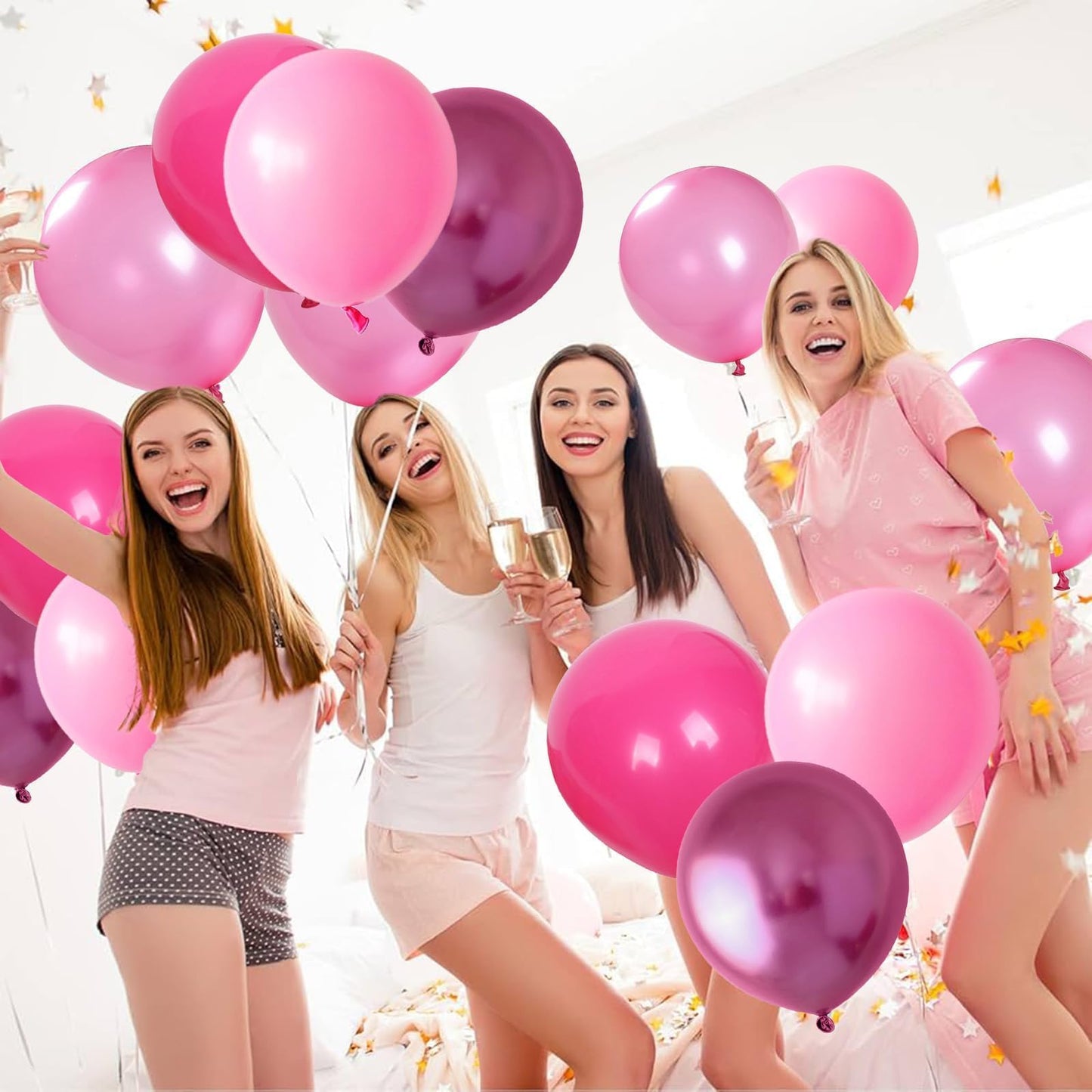 Neutral Balloons Arch Kit, Pink Beige Boho Balloons Garland with Double Stuffed Sand White Balloon for Baby Shower Birthday Wedding Bridal Shower Party Decorations
