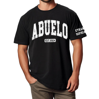 Personalized Custom Grandpa Shirt, Fathers Day Shirt Gifts for Grandpa, Gifts for Dad