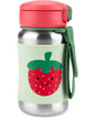 Skip Hop Toddler Sippy Cup with Straw, Sparks Stainless Steel Straw Bottle, Ice Cream