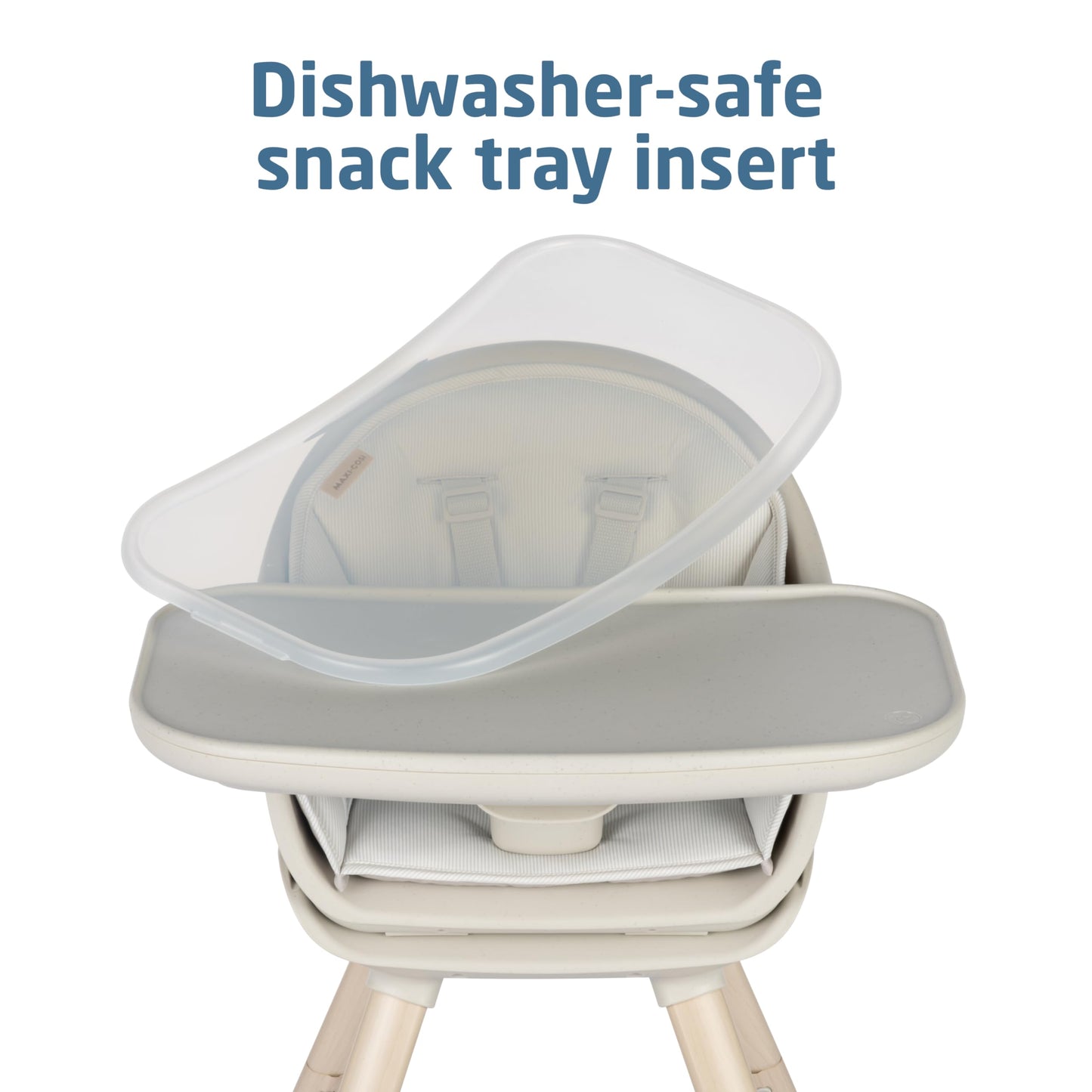 Maxi-Cosi Moa 8-in-1 High Chairs for Babies and Toddlers, Machine Washable Infant High Chair, Compact, Convertible High Chair Lightweight Design, Classic Slate