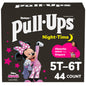 Pull-Ups Girls' Nighttime Potty Training Pants, Training Underwear, 2T-3T (16-34 lbs), 68 Ct, Packaging May Vary
