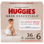 Huggies Size 2 Diapers, Skin Essentials Baby Diapers, Size 2 (12-18 lbs), 74 Count, Packaging May Vary