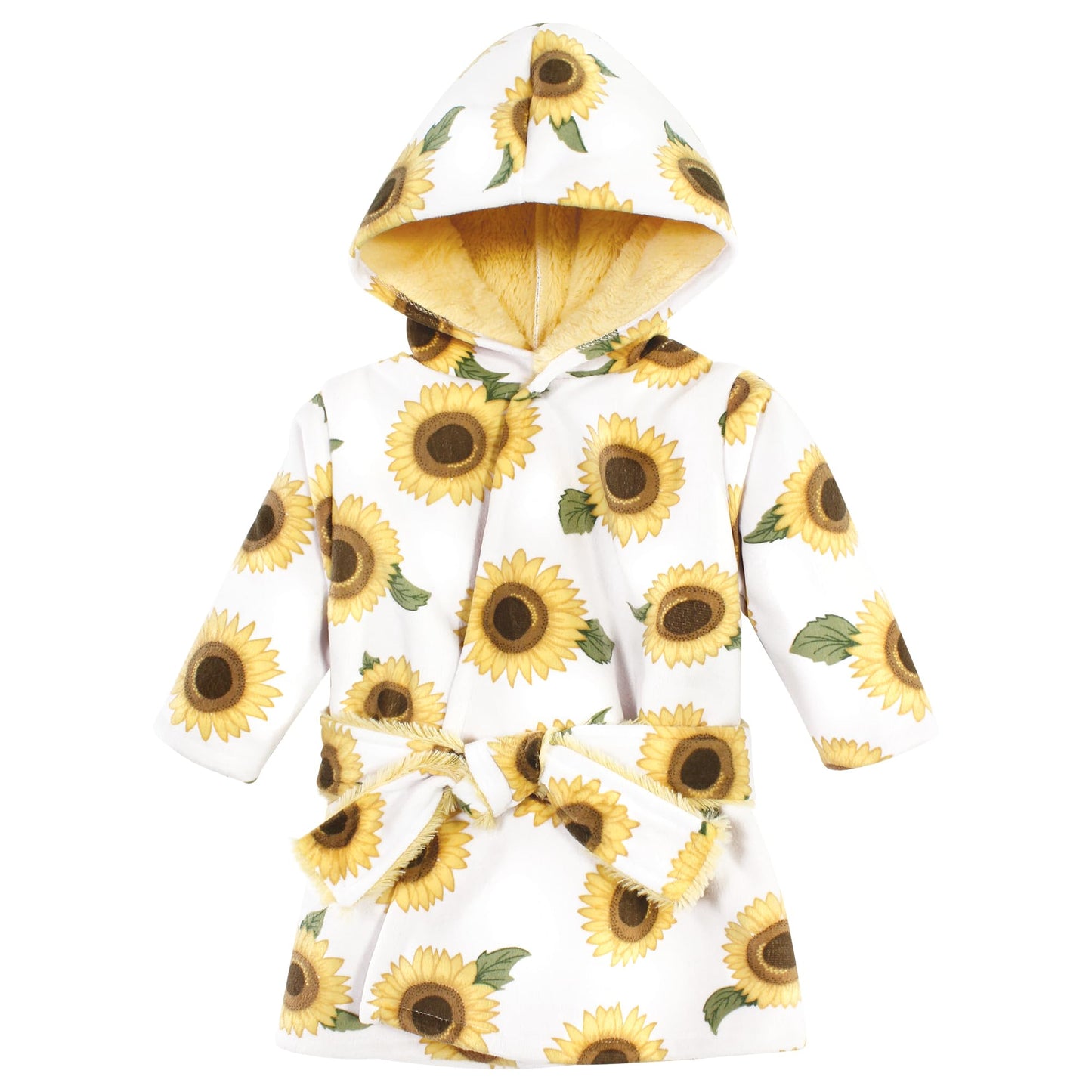 Hudson Baby Unisex BabyMink with Faux Fur Lining Pool and Beach Robe Cover-ups