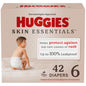 Huggies Size 2 Diapers, Skin Essentials Baby Diapers, Size 2 (12-18 lbs), 74 Count, Packaging May Vary