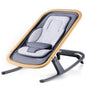 LAREX Baby Bouncer, Portable Bouncer Seat Baby Rocker Chair Infant Bouncy Seat with 3 Point Harness, Infant 2 in 1 Rocker, 0-6 Months up to 20 lbs