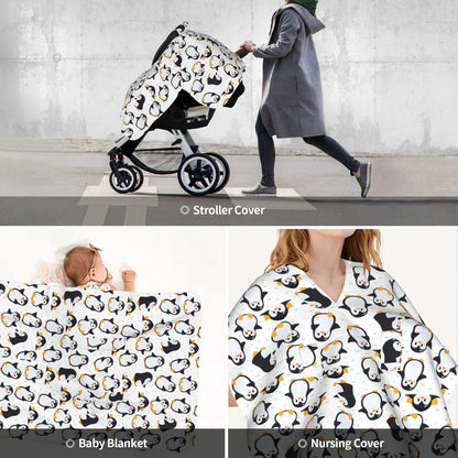 Butterfly Car Seat Cover for Baby in Winter Summer, Nursing Cover for Mom Butterfly Baby Stuff for Baby Girl Boy
