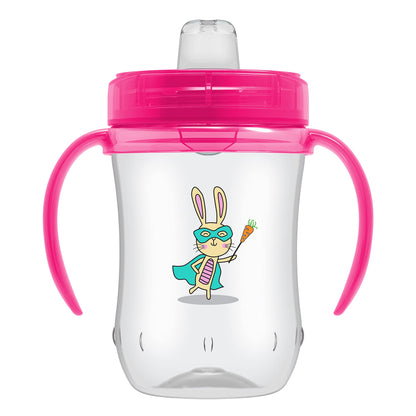 Dr. Brown's Transition Sippy Cup with Soft Spout - Pink - 6oz - 6m+