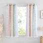 NICETOWN Nursery Curtains for Kids, Farmhouse Blackout Curtain Panels for Bedroom, Double Layer Star Hollow-Out Grommet Aesthetic Living Room Toddler Window Curtains, 2 Pcs, W52 x L84, Biscotti Beige